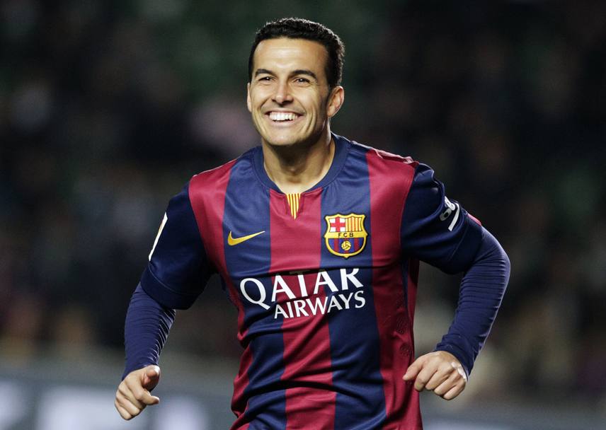 Pedro (attaccante esterno del Barcellona, 27 anni, spagnolo): contratto in scadenza nel 2016, vale 13 milioni. (Action Images)